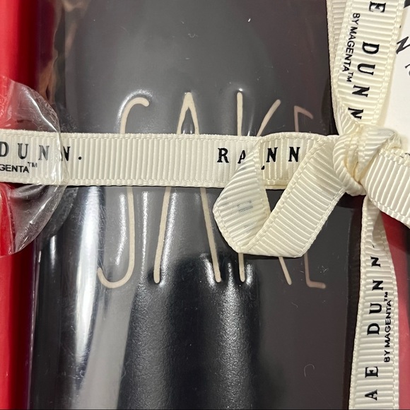 Rae Dunn SAKE Set SAKE AND SIP Black NEW!! OG Artisan Collection - Picture 6 of 8